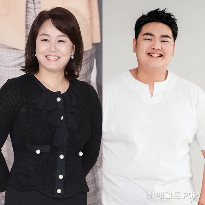 이경실, 손보승/사진=헤럴드POP DB, 마다 엔터
