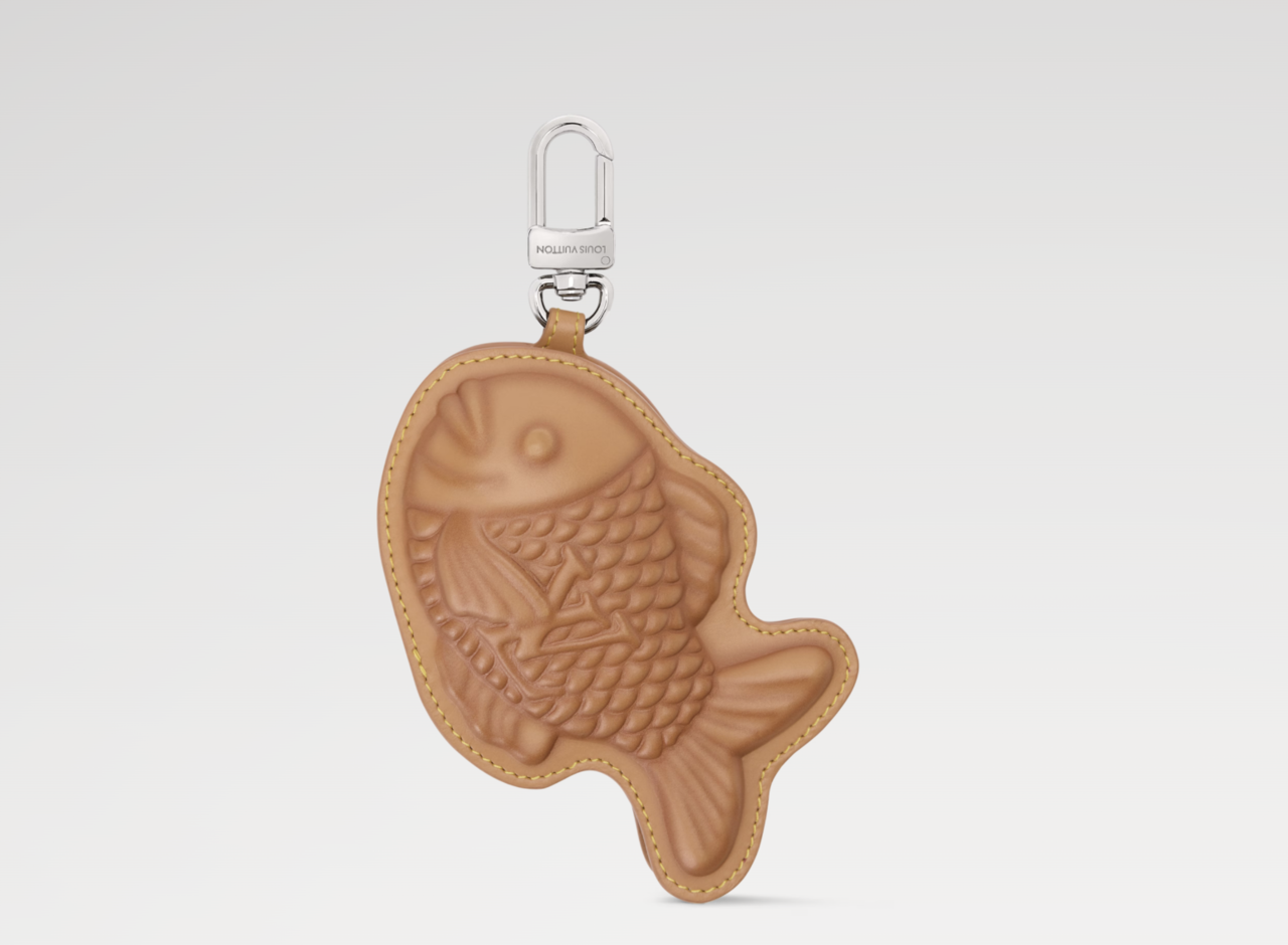 Louis Vuitton's bungeoppang keyring (Louis Vuitton's homepage)