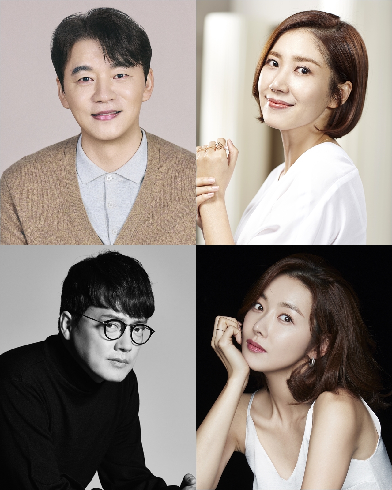 사진 제공=김승수(본인), 유호정(SM엔터테인먼트), 김형묵(누아엔터테인먼트), 소이현(블리츠웨이엔터테인먼트)