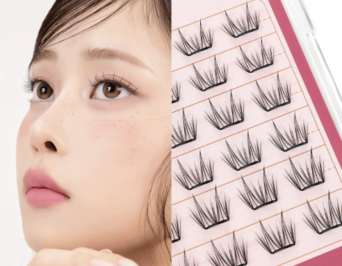 Coringco no-glue eyelashes (Coringco)