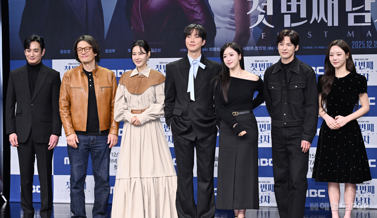 이재황, 정찬, 오현경, 박건일, 함은정, 윤선우, 김민설/사진=윤병찬 기자