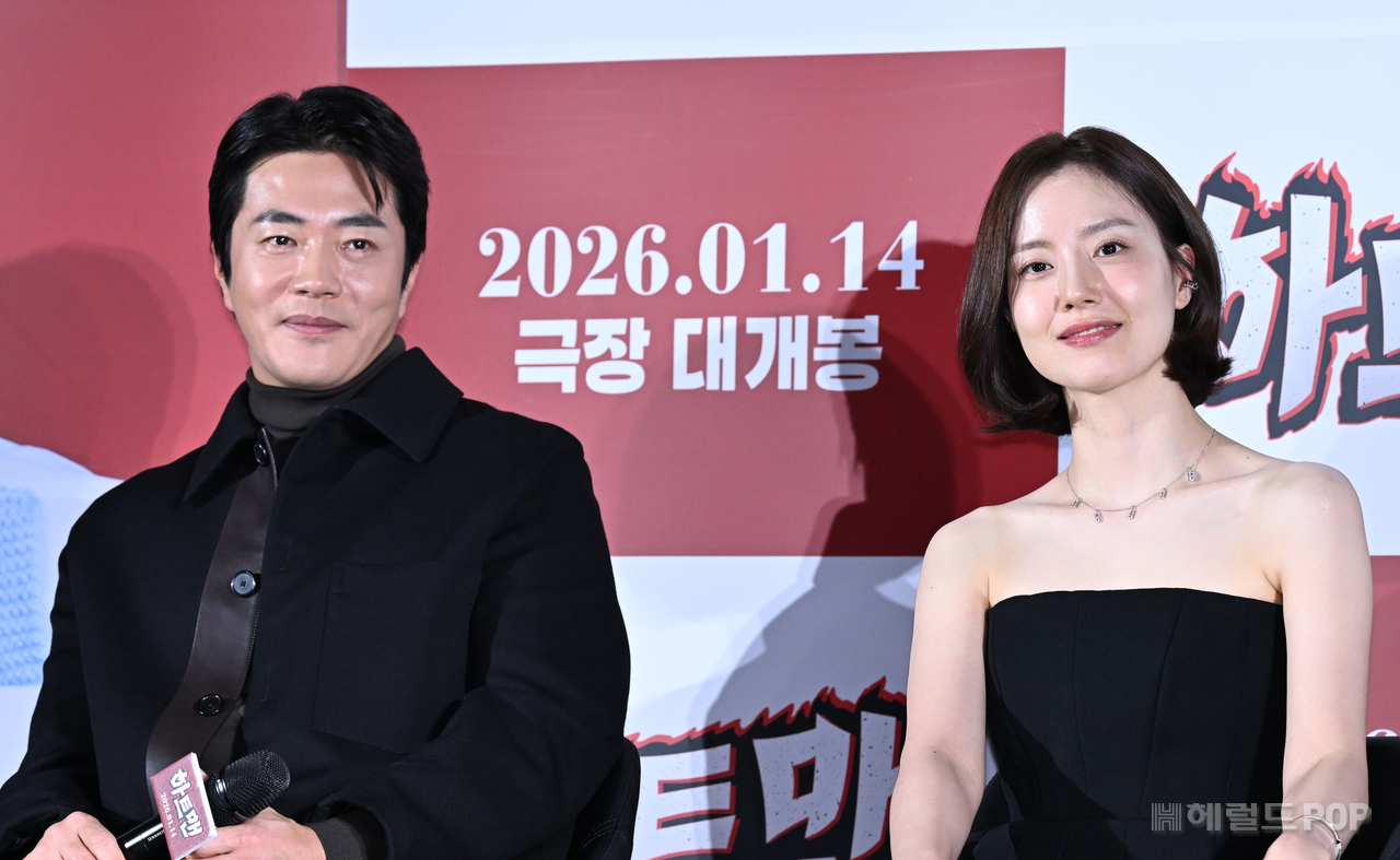 배우 권상우, 문채원/사진=윤병찬 기자