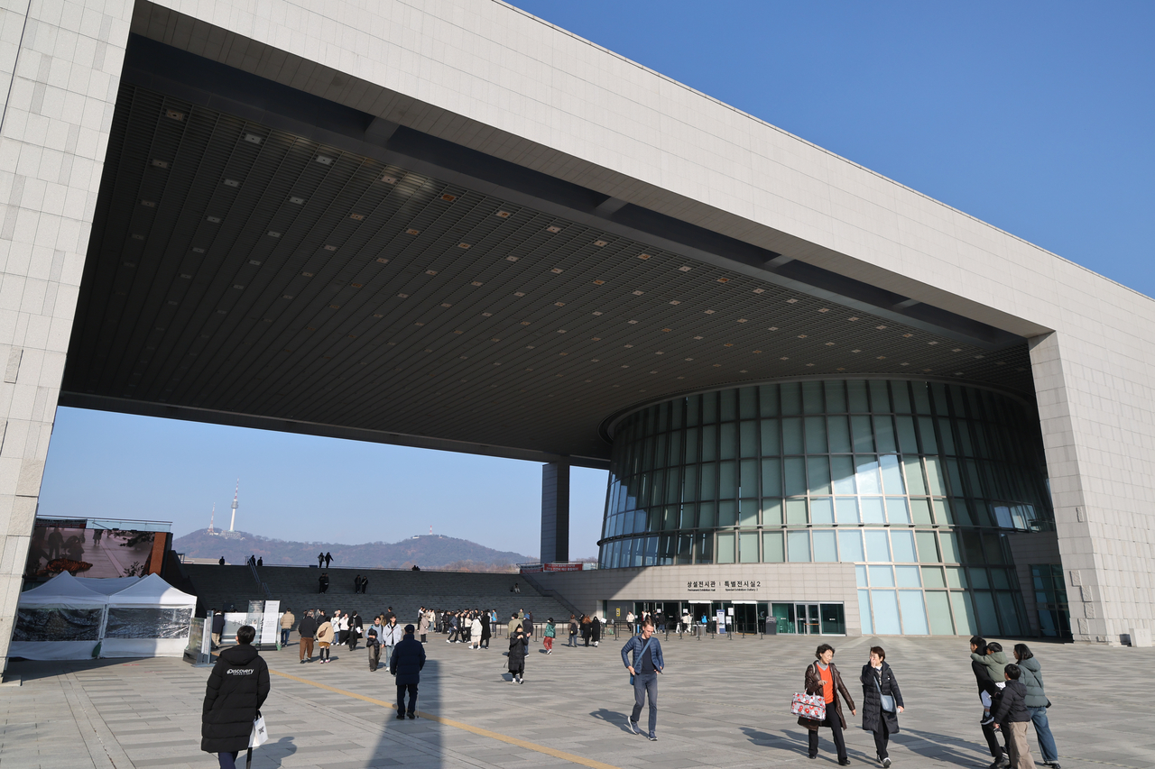 The National Museum of Korea in Yongsan-gu, central Seoul, Thursday (Yonhap)