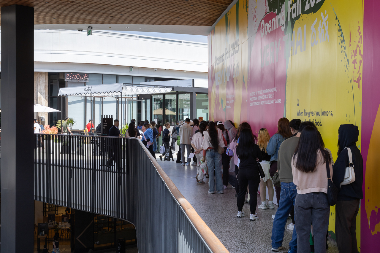 노티드 미국 로스앤젤레스 1호점 대기 행렬 [노티드 제공]