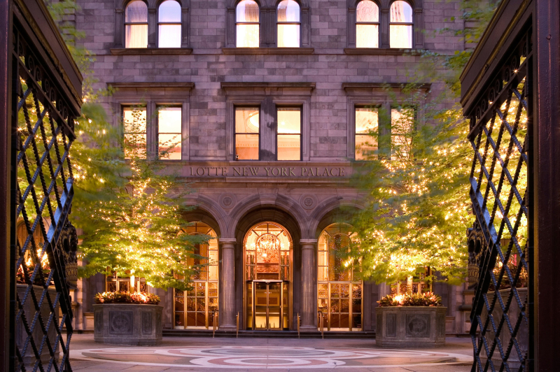 The Lotte New York Palace in Midtown Manhattan (Lotte Hotels & Resorts)