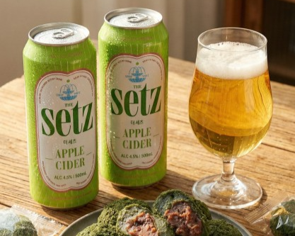 스퀴즈맥주, 애플 사이더 ‘더세츠’  [스퀴즈맥주 제공]
