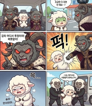 AI Webtoon authored by the dictator's grandson possibly offer peek into his life