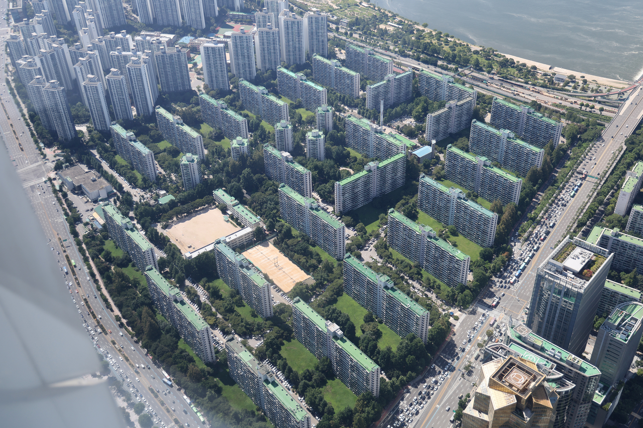 서울 송파구 잠실주공5단지. [연합]