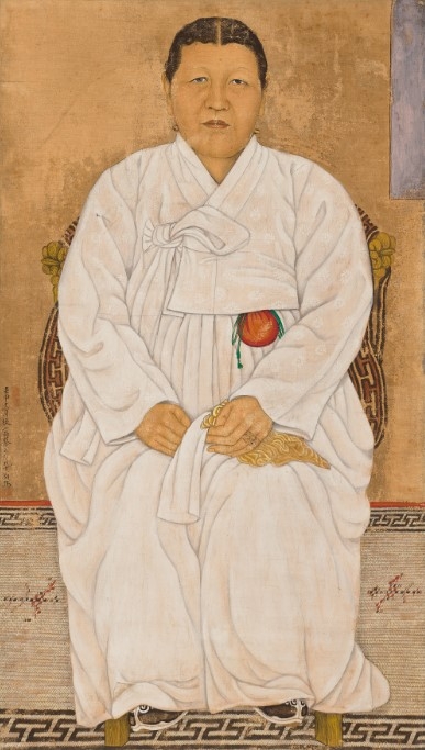 "Portrait of an Old Lady" by Chae Yong-sin, donated by the late Samsung founder Lee Kun-hee and collected by the National Museum of Modern and Contemporary Art, Korea (MMCA)