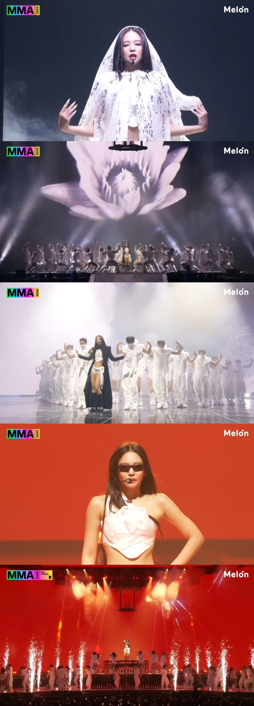 제니/사진 출처 : ‘MMA2025’ 방송 화면 캡처