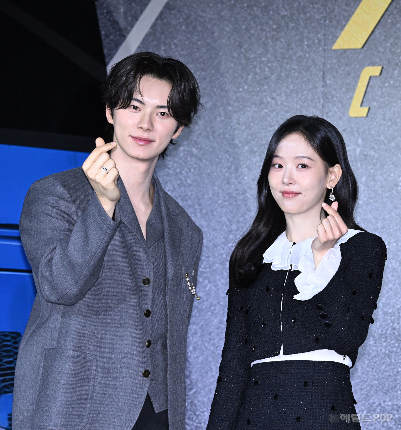 이채민, 강한나/사진=윤병찬 기자