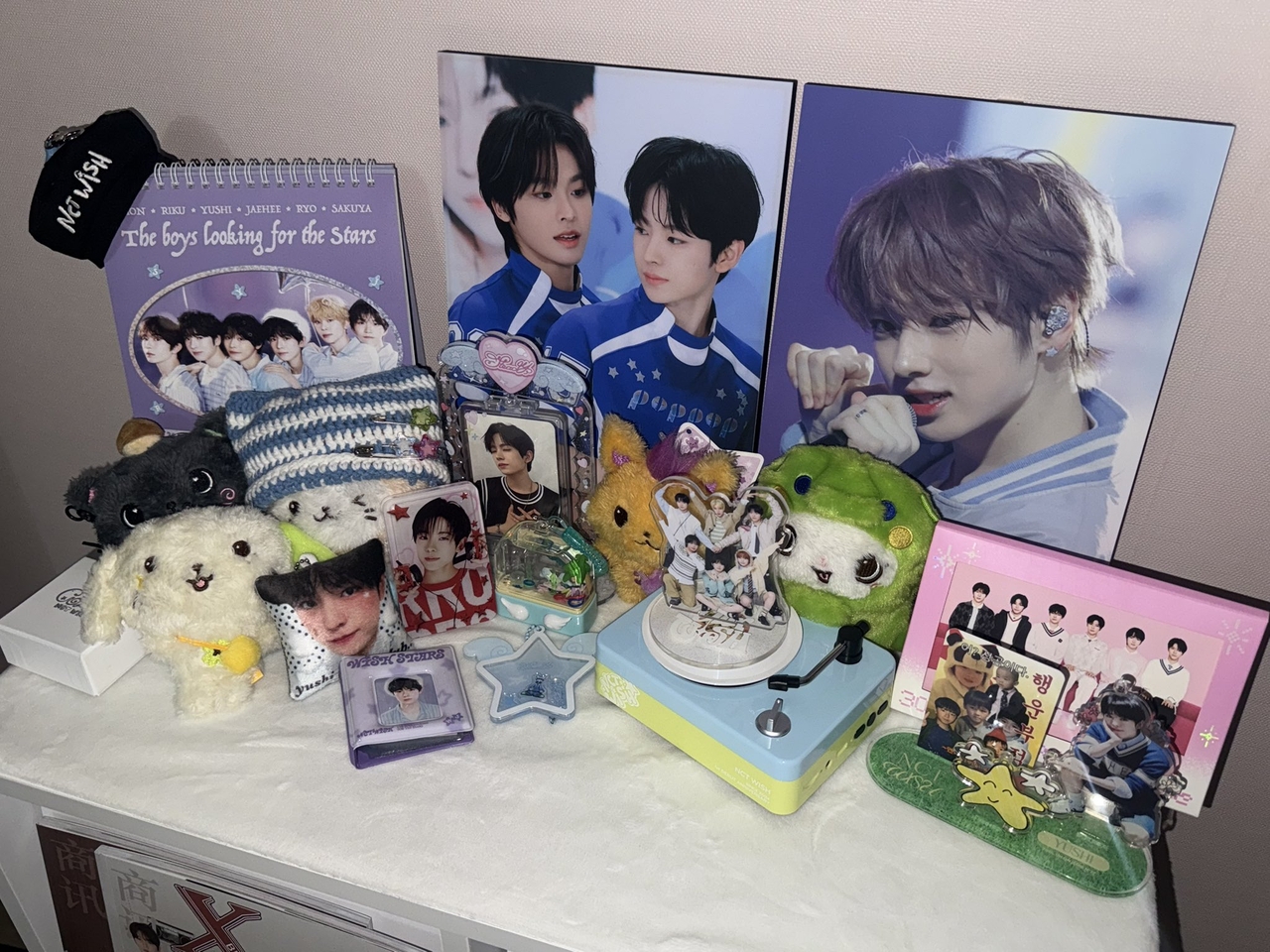 From photocards and albums to MP3 players, home decor: the