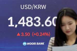 Korean won slips to 8-month low