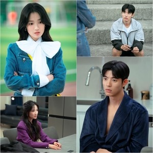 MZ 구미호 김혜윤X축구스타 로몬 얽힌다…‘오늘부터 인간입니다만’ 스틸컷