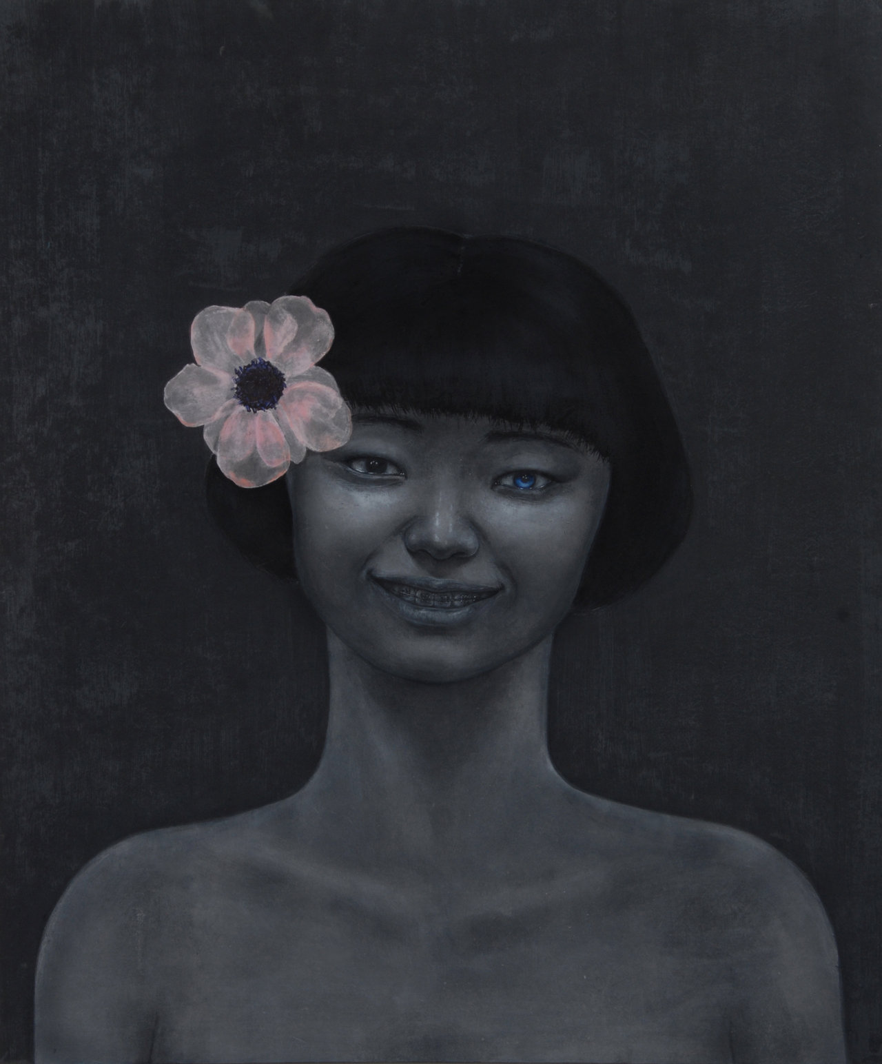 "Sealed Smile" by Kim Ji-hee (Courtesy of Kim Ji-hee)