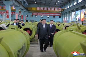 Kim Jong-un approves modernization plans for munitions plants for party congress
