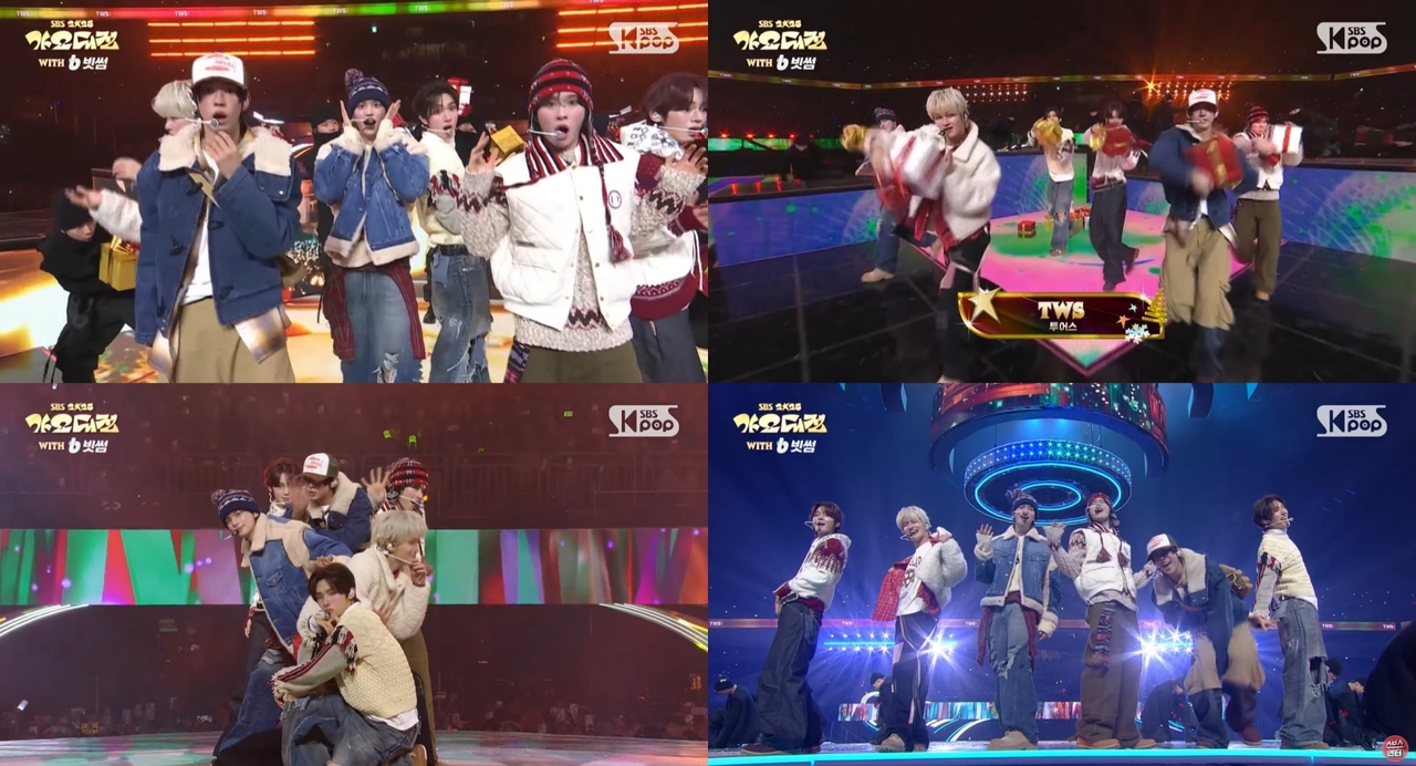 투어스/사진=‘SBS 가요대전’ 유튜브 업로드 영상 캡처