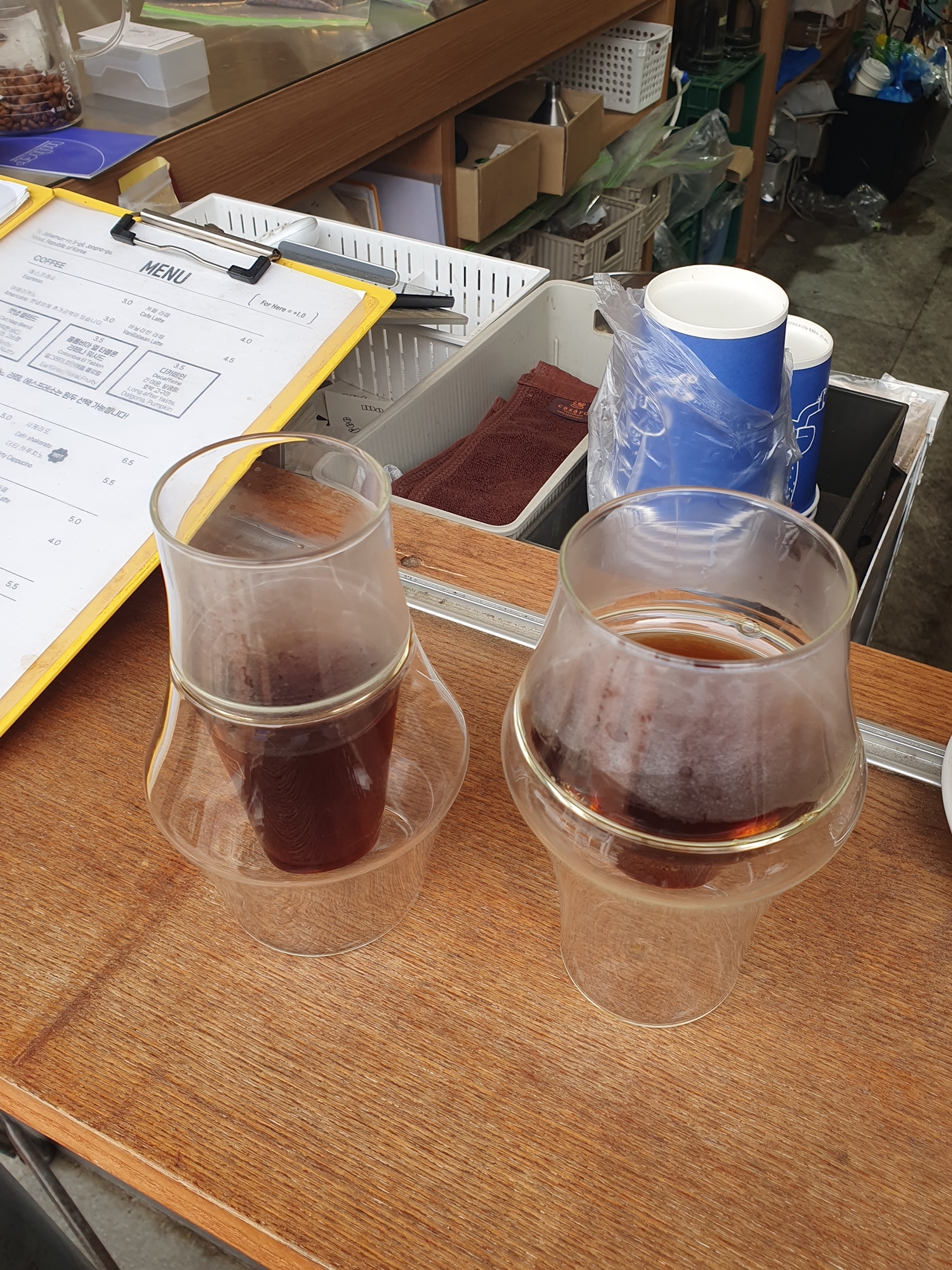 As a coffee lover, Han often takes one-day coffee classes where she learns about different types of coffee and tastes them. (Provided by Han)
