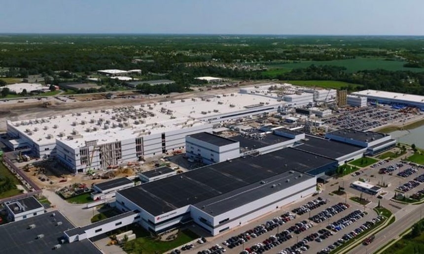 LG Energy Solution’s battery manufacturing facility in Michigan (LG Energy Solution)