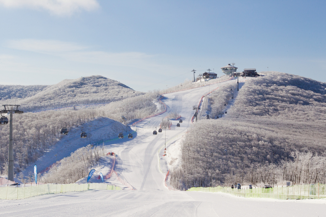 High1 Resort's ski slope for beginners (High1 Resort)