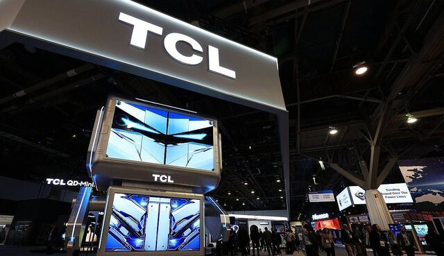 TCL's booth at CES 2025, the world's largest tech show, is seen in Las Vegas on Jan. 7, 2025. (Yonhap)