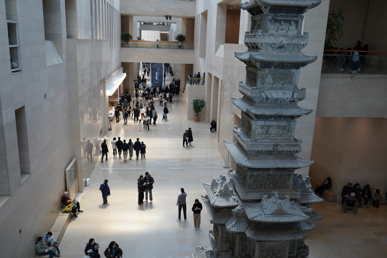 A view of the National Museum of Korea (NMK)