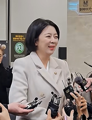 Rep. Bae Hyun-jin under fire for bright attire, smile at actor’s funeral