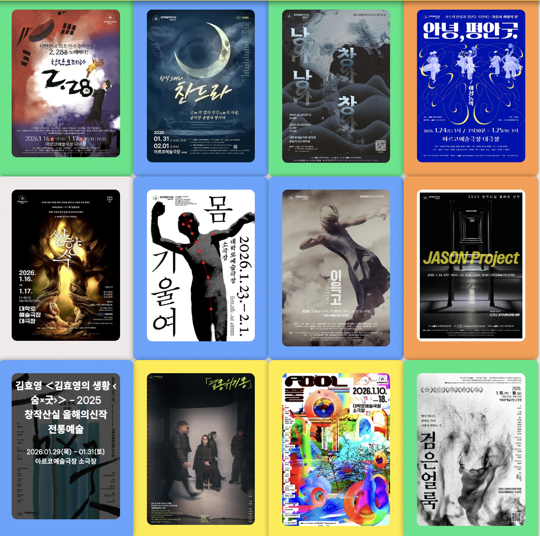 Posters for the 18th ARKO Selection (ARKO)