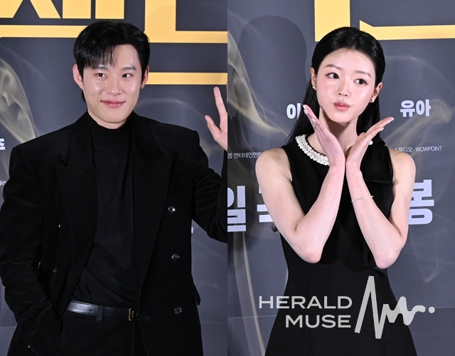 배우 김성철, 유아/사진=윤병찬 기자