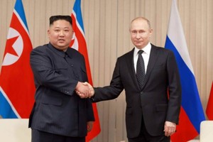 N. Korea's Kim vows 'permanent' support for Putin's policies