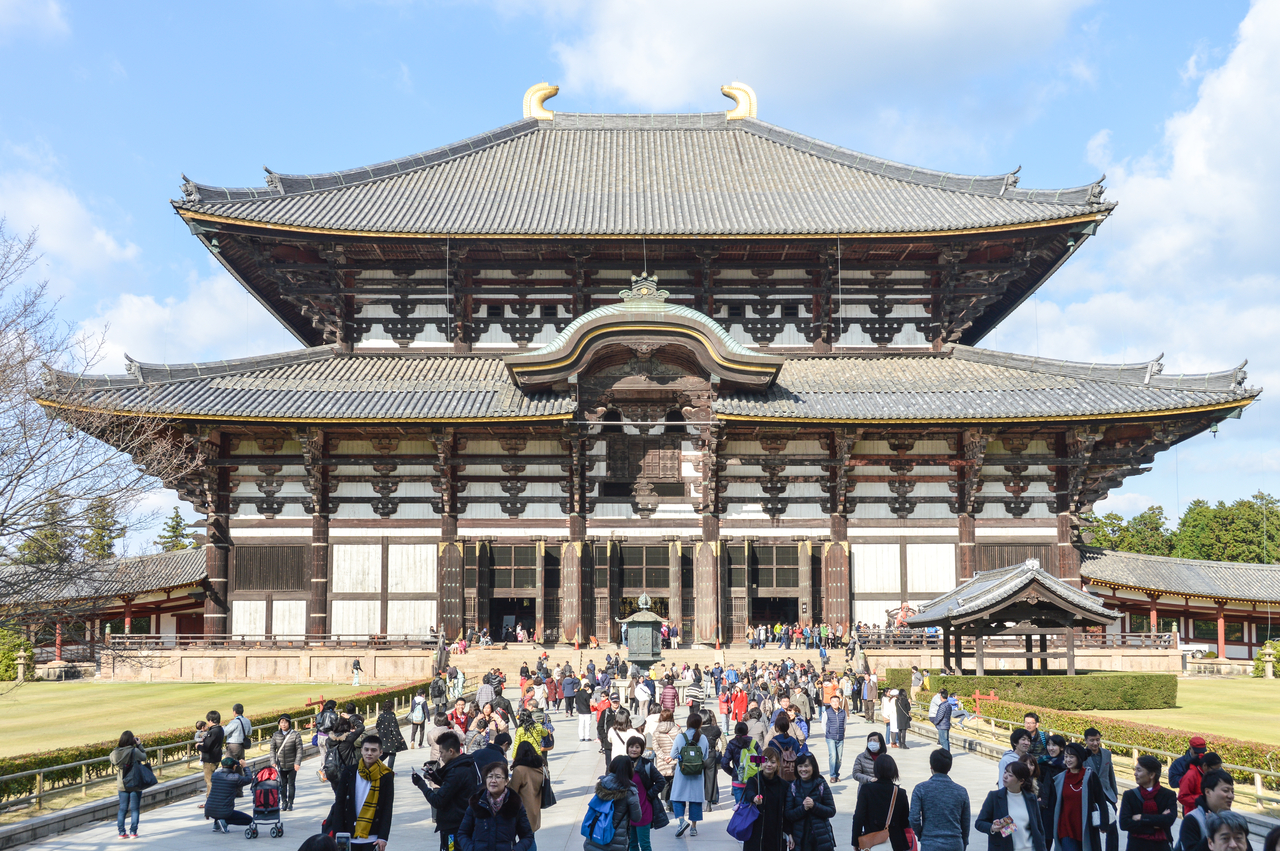 Todaiji Temple in Nara Park.  (Getty Images Bank)