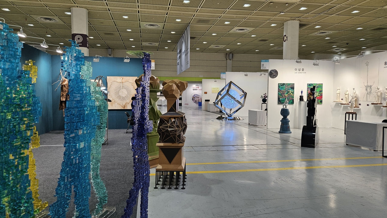 International Sculpture Festa 2026 on Wednesday at Coex in southern Seoul  (Korean Sculptors Association)