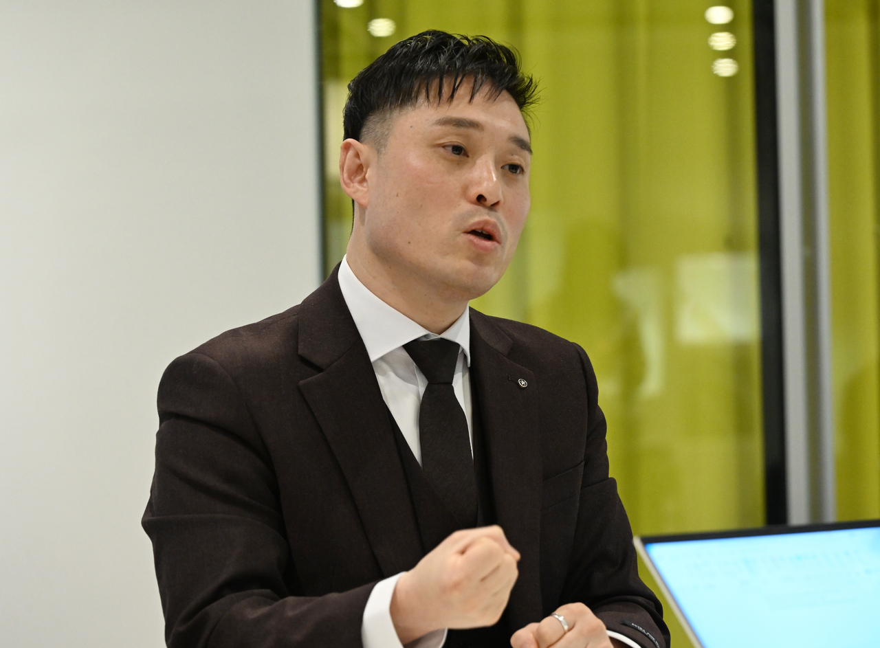 29일  서울 중구 동대문디자인플라자(DDP)에서 박명완 픽엔터테인먼트 대표가 헤럴드뮤즈와 만나 인터뷰하고 있는 모습. 윤병찬 기자