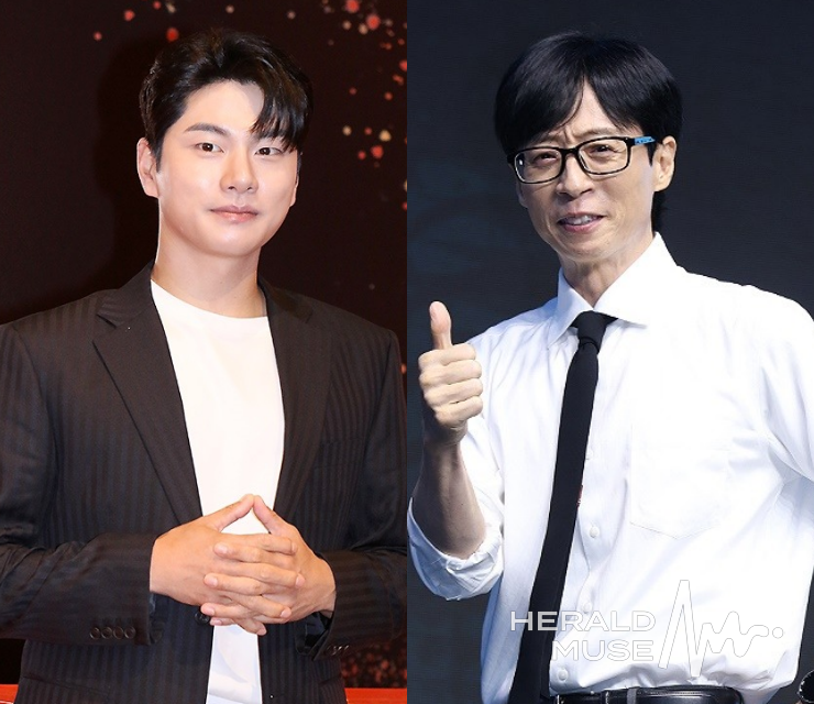 이이경, 유재석/사진=헤럴드뮤즈 DB