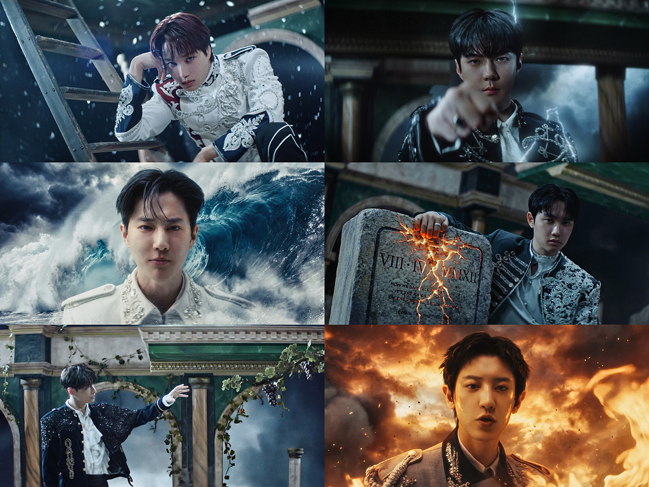 엑소 ‘크라운’ MV 티저