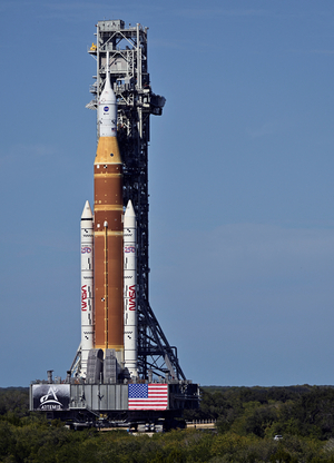 NASA moves moon rocket to launch pad ahead of Artemis 2 mission