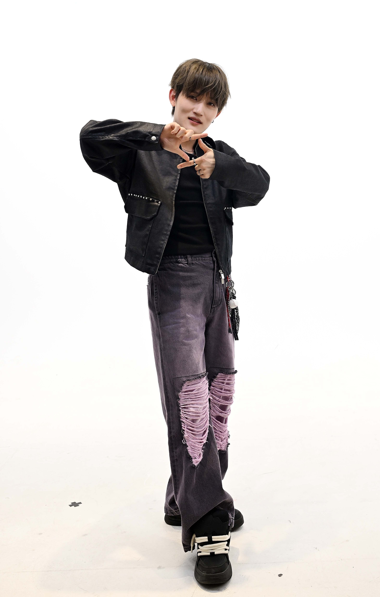 Seok, a North Korean defector and the main vocalist of 1Verse (Lee Sang-sub/The Korea Herald)