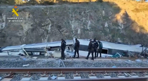 Death toll in Spanish train collision rises to 39 and authorities fear more bodies could be found