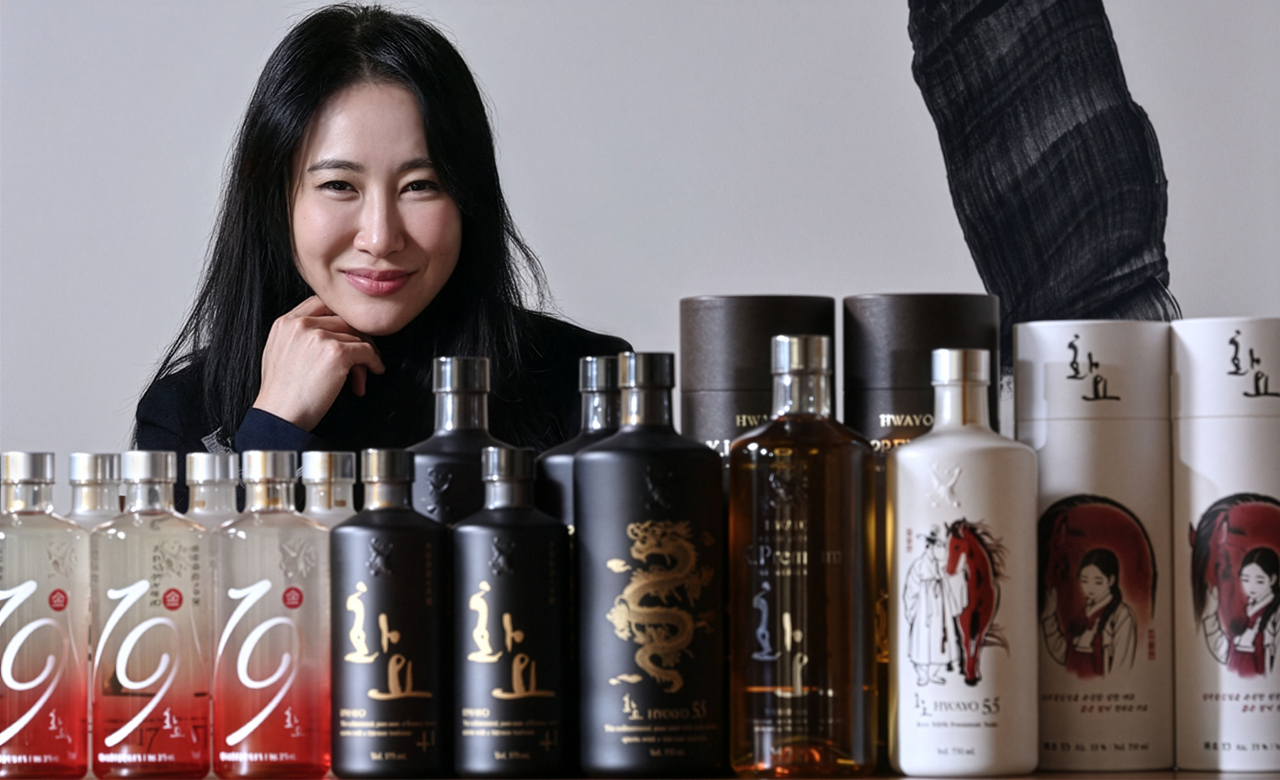 Hwayo President Cho Hee-kyung poses for an interview with The Korea Herald in Seoul on Jan. 8. (Im Se-jun/The Korea Herald)