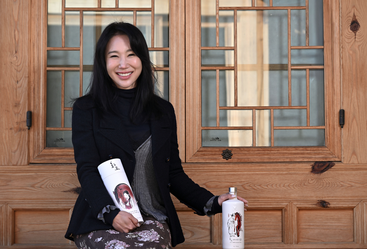 Hwayo President Cho Hee-kyung poses for an interview with The Korea Herald in Seoul on Jan. 8. (Im Se-jun/The Korea Herald)