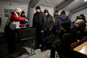 Almost half of Kyiv without heat, power