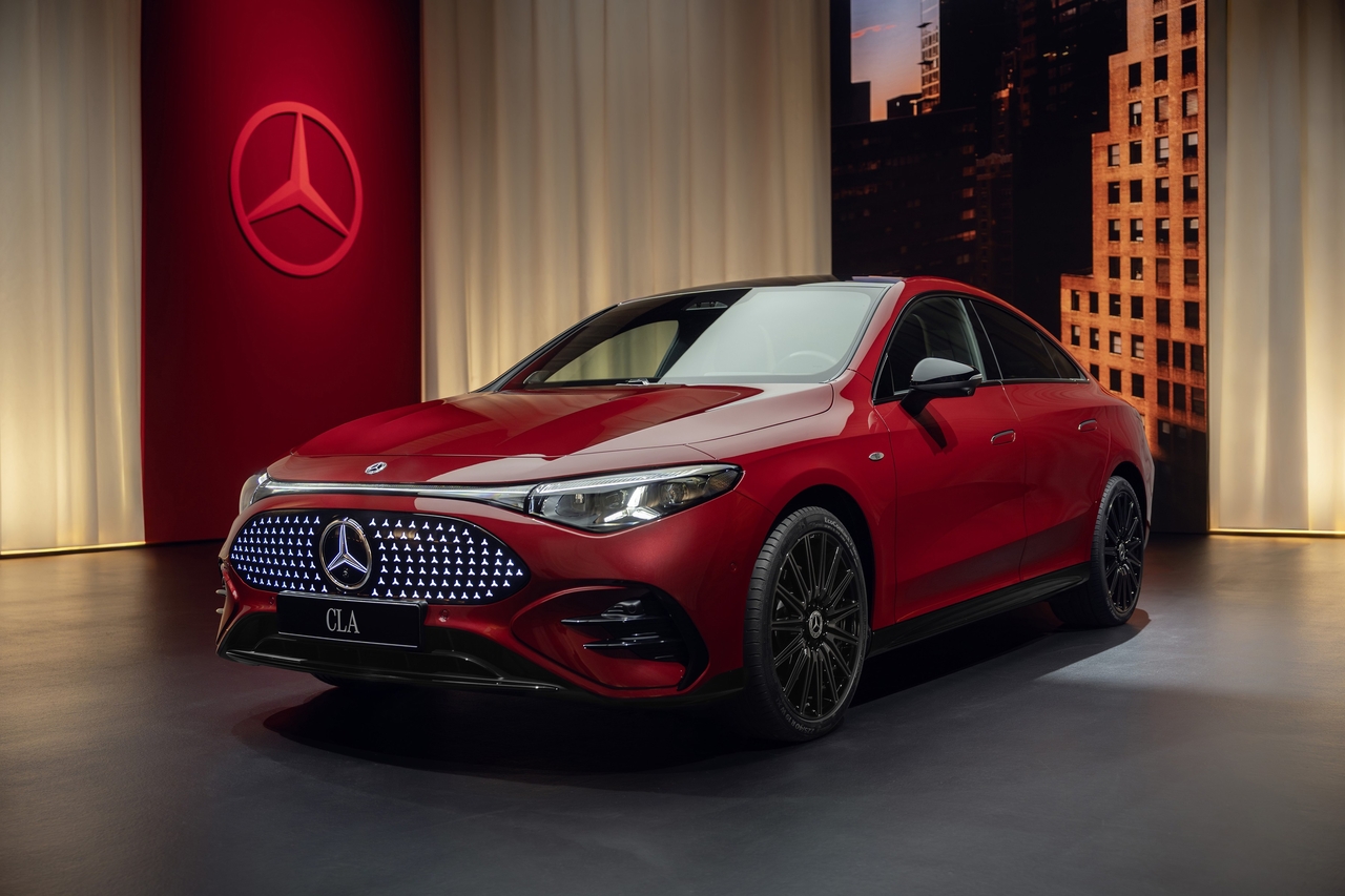 Mercedes-Benz’s all-new electric CLA sedan (Mercedes-Benz Korea)