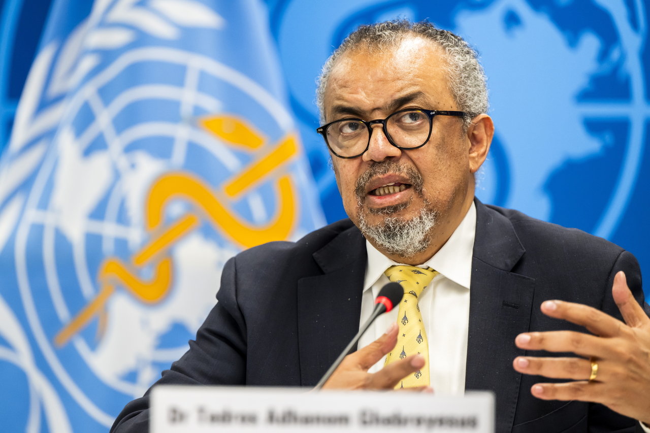 The World Heal Organization's Director-General Tedros Adhanom Ghebreyesu (EPA-Yonhap)