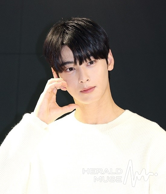 차은우/사진=헤럴드뮤즈 DB