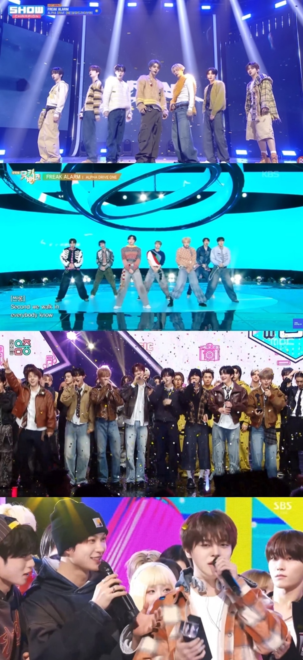 * 사진 출처: MBC M, MBC every1 ‘쇼! 챔피언’, KBS2 ‘뮤직뱅크’, MBC ‘쇼! 음악중심’, SBS ‘인기가요’ 방송 캡처