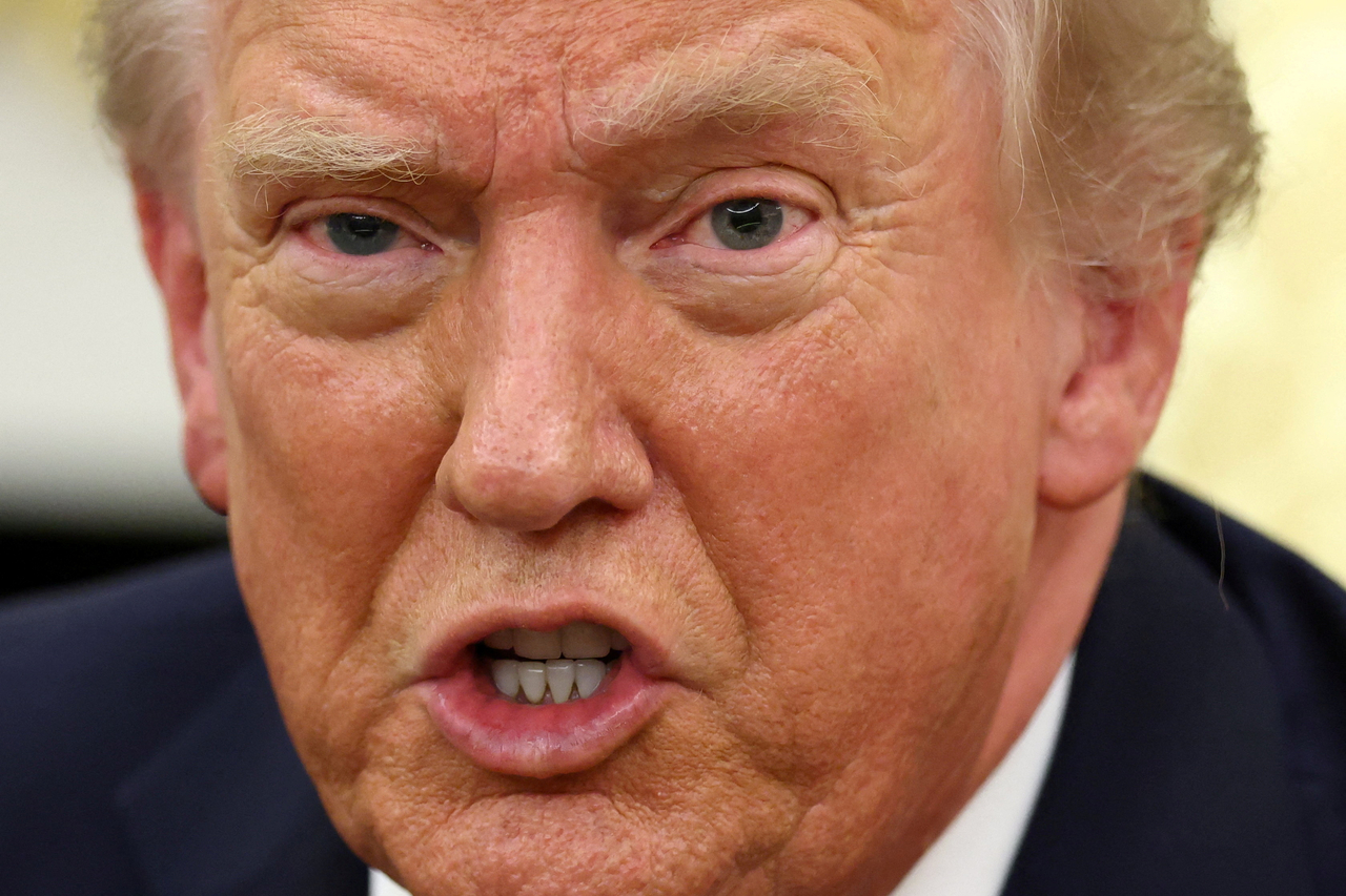 A file photo shows the US President Donald Trump at his meets with Secretary General of the North Atlantic Treaty Organization at the White House in Washington, D.C. (Reuters)
