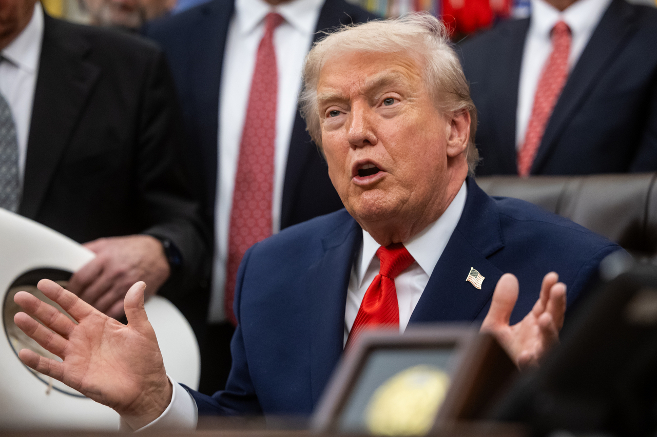 US President Donald Trump