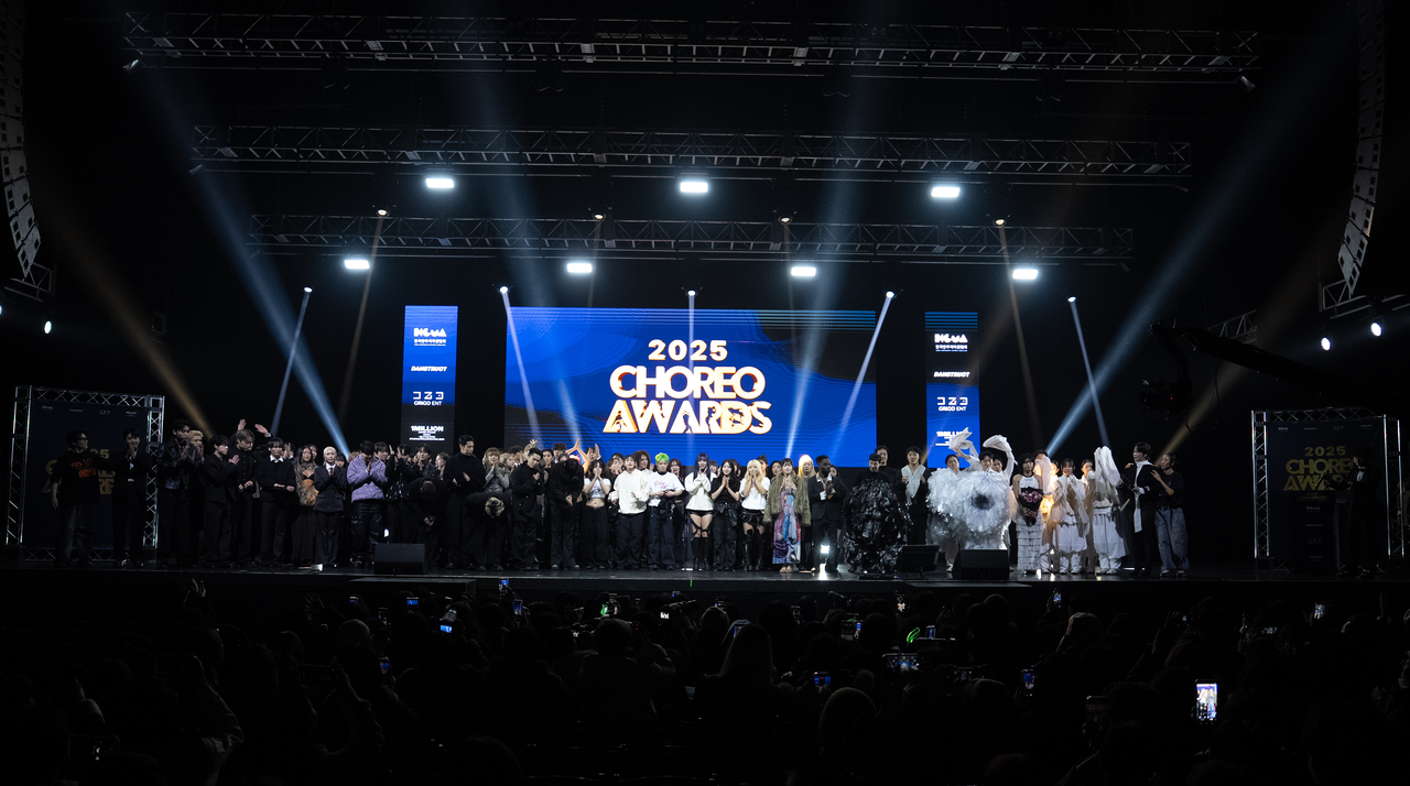 The 2025 Choreo Awards, held Saturday in Seoul, brought together many familiar faces within Korea's dance scene, creating a rare moment of convergence. (KCCA)