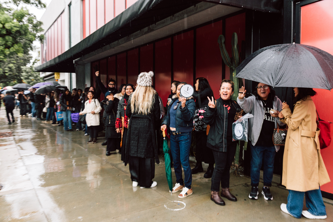 TirTir's pop-up in Los Angeles in November 2025 (TirTir)
