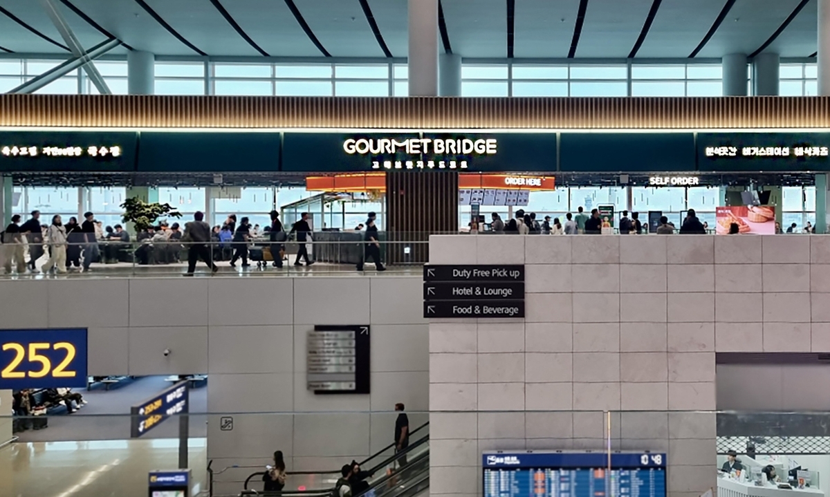 CJ Freshway’s Gourmet Bridge food court at Incheon Airport Terminal 2 (CJ Freshway)